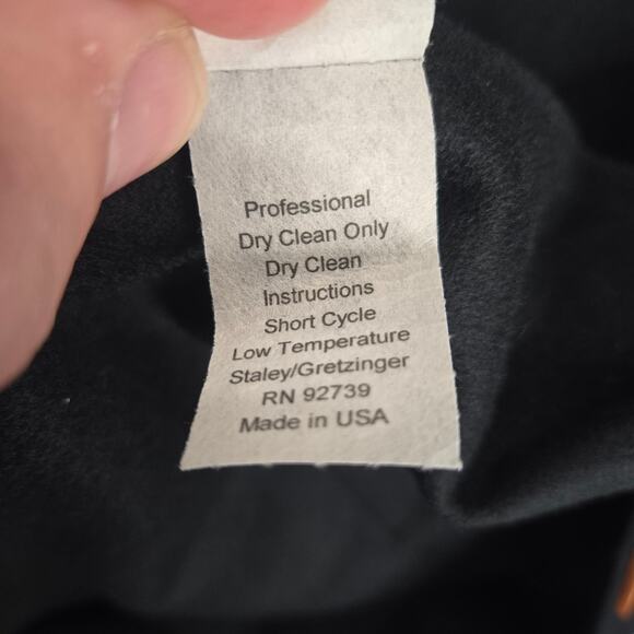 JG's Mad Lab Overcoat Womens L/XL Lagenlook Art to Wear Jacket Coat Button Artsy - Picture 9 of 12